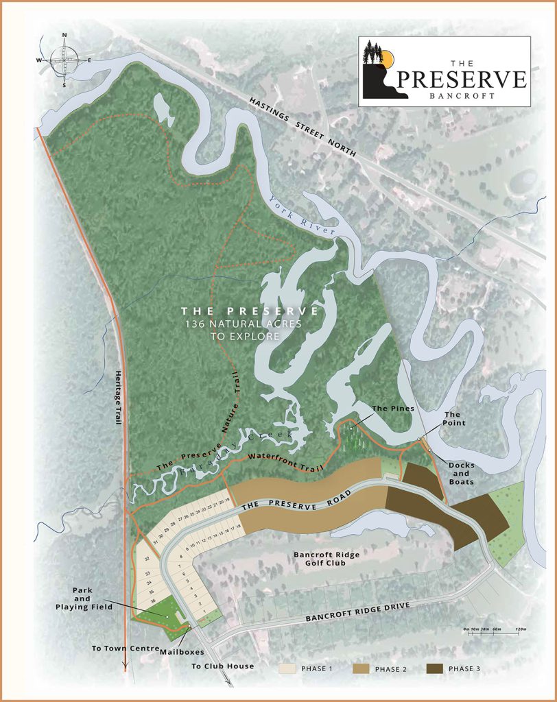The Preserve Bancroft Siteplan
